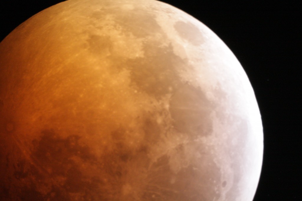 The Moon during a lunar eclipse