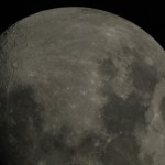 Close-up of the Moon