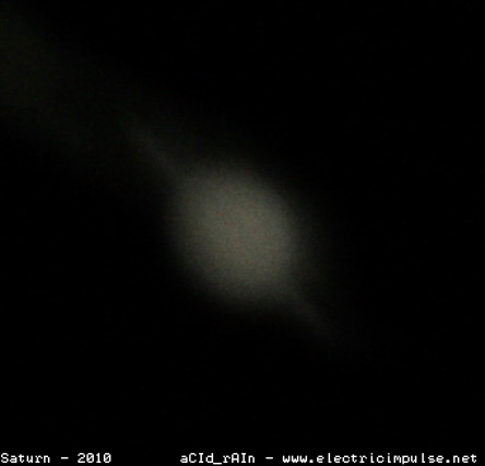 Saturn captured through the Celestron NexStar 8SE