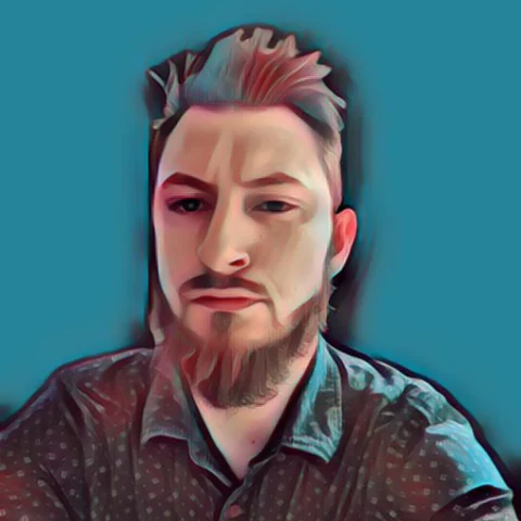Stylized portrait of Thomas Loupe